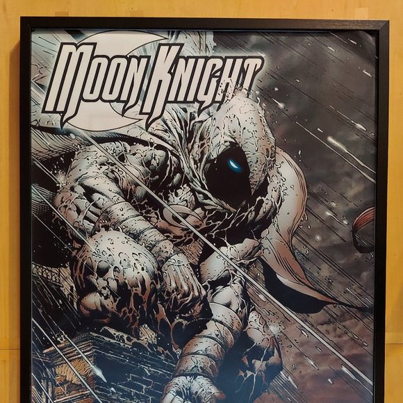 Moon Knight silk canvas Fabric Poster (36" x 24") - Picture 2 of 3